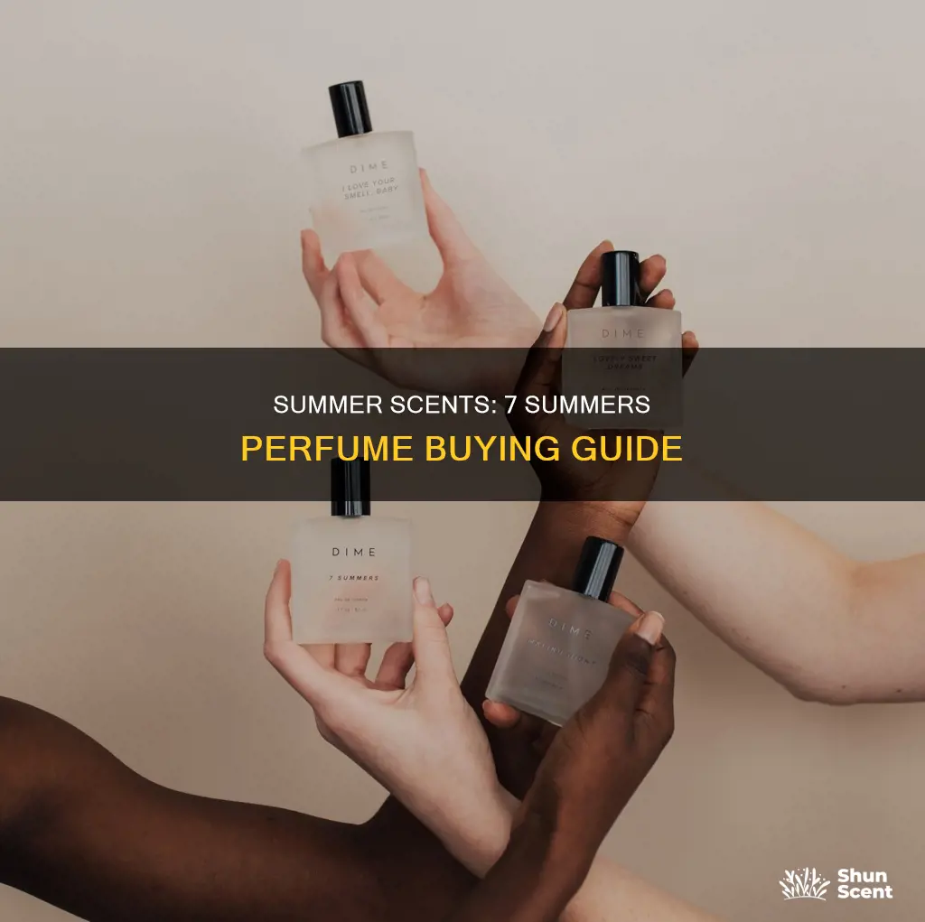 where to buy 7 summers perfume