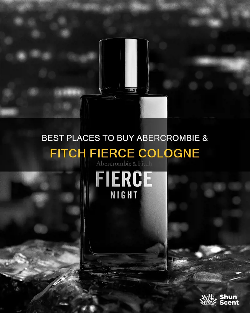 where to buy abercrombie and fitch fierce cologne