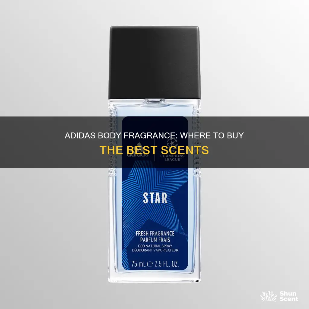 where to buy adidas body fragrance