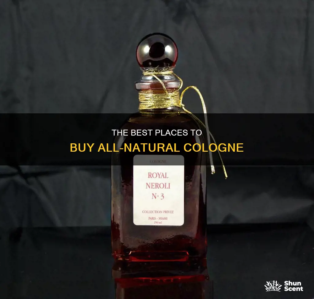 where to buy all natural cologne