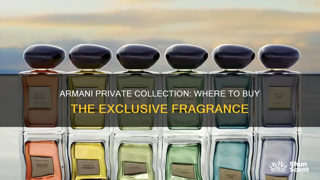 where to buy armani private collection perfume