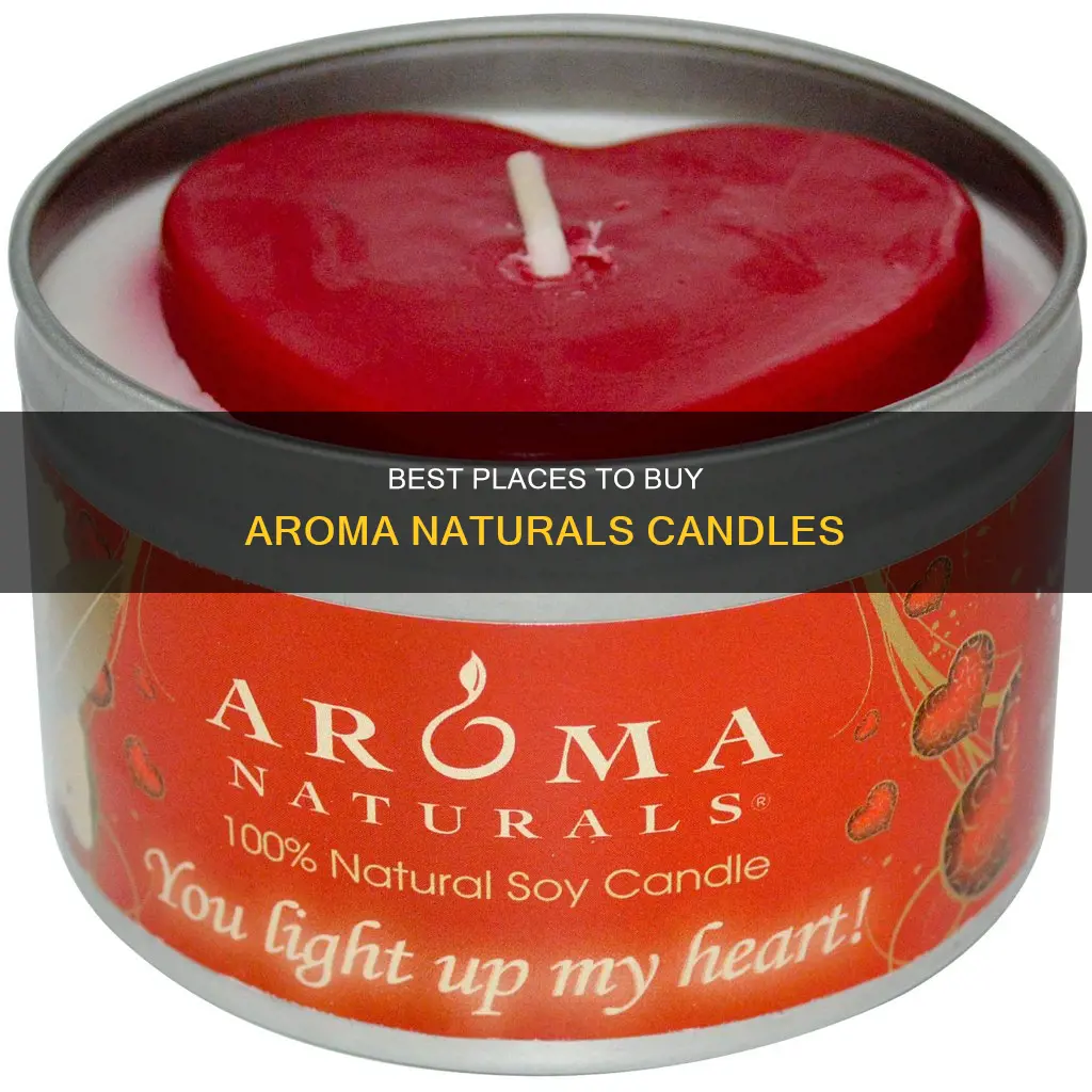 where to buy aroma naturals candles