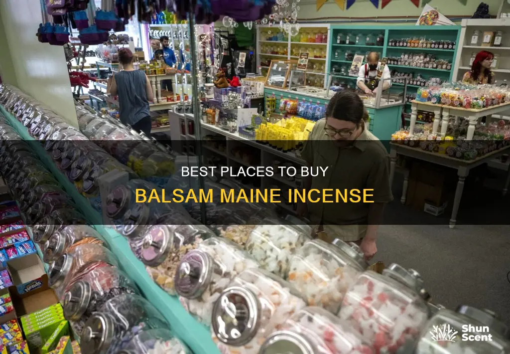 where to buy balsam maine incense