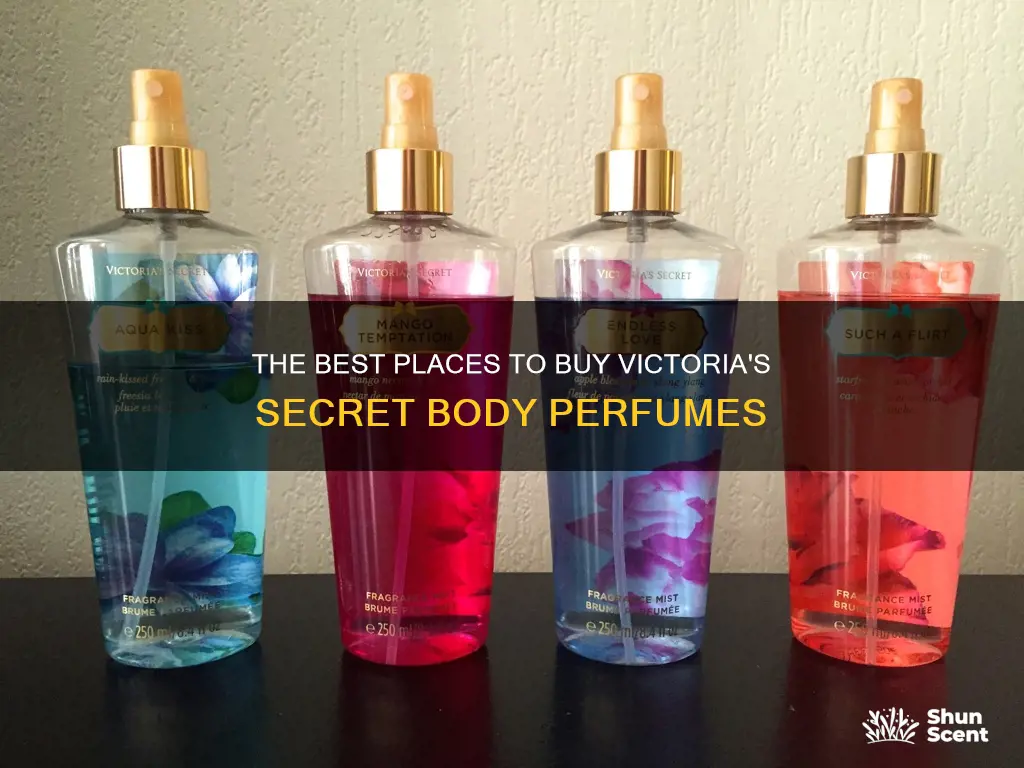 where to buy body perfume by victorias secrets