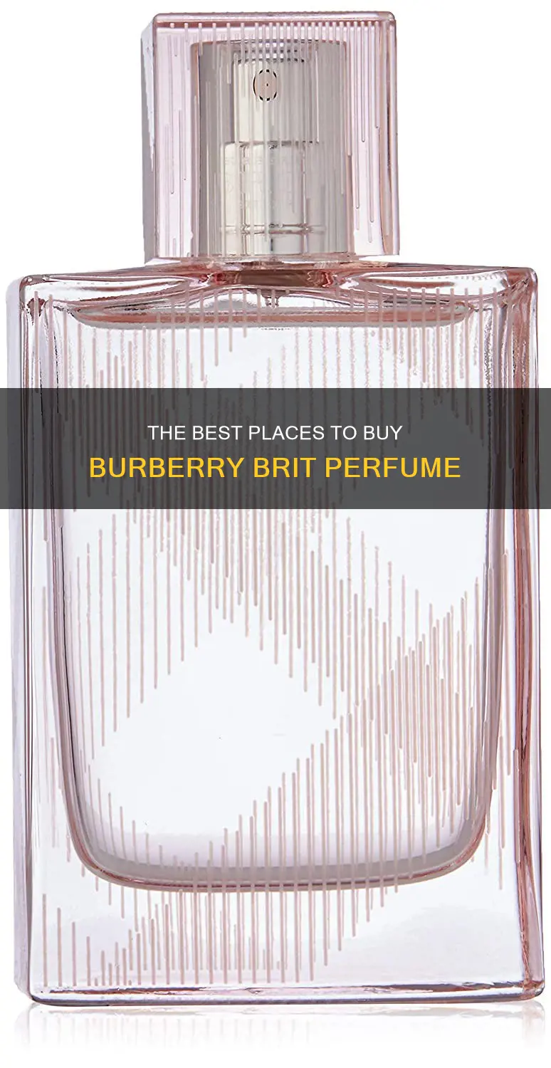 where to buy burberry brit perfume