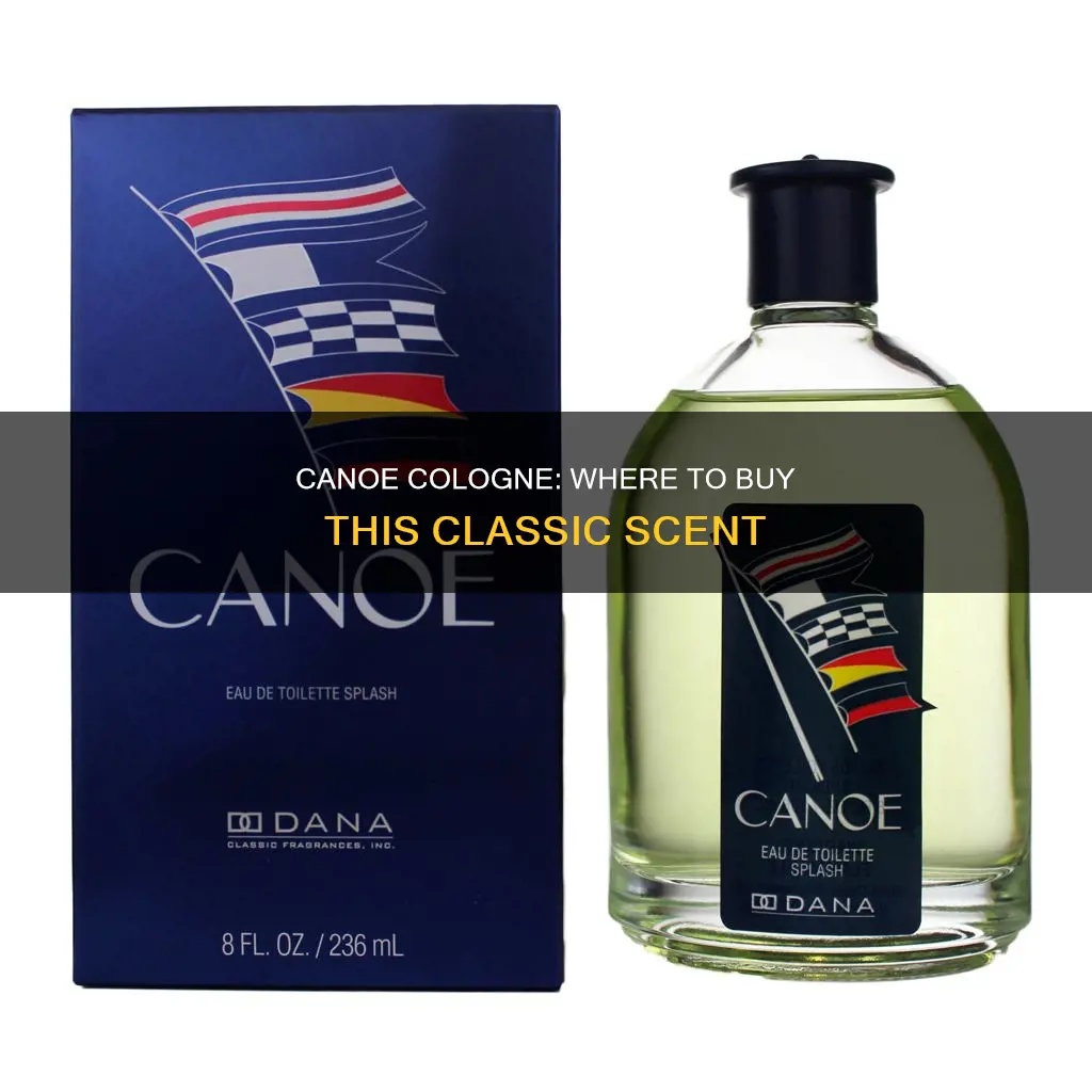 where to buy canoe cologne