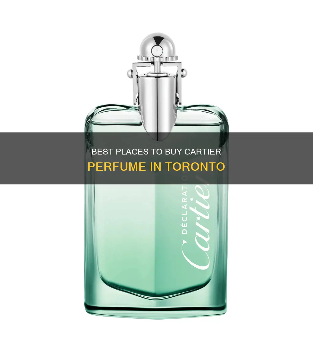 where to buy cartier perfume in toronto