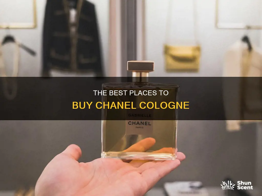 where to buy chanel cologne