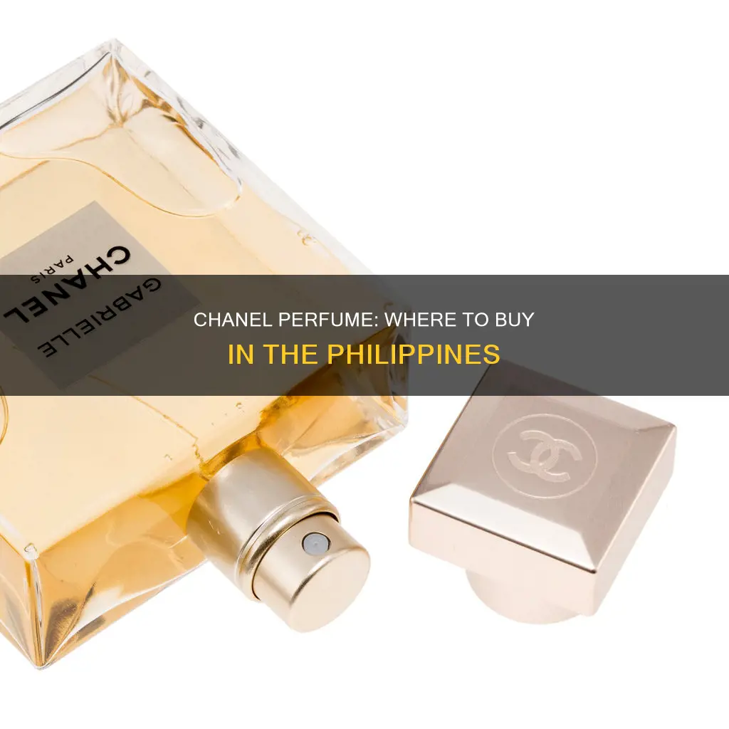 where to buy chanel perfume in philippines