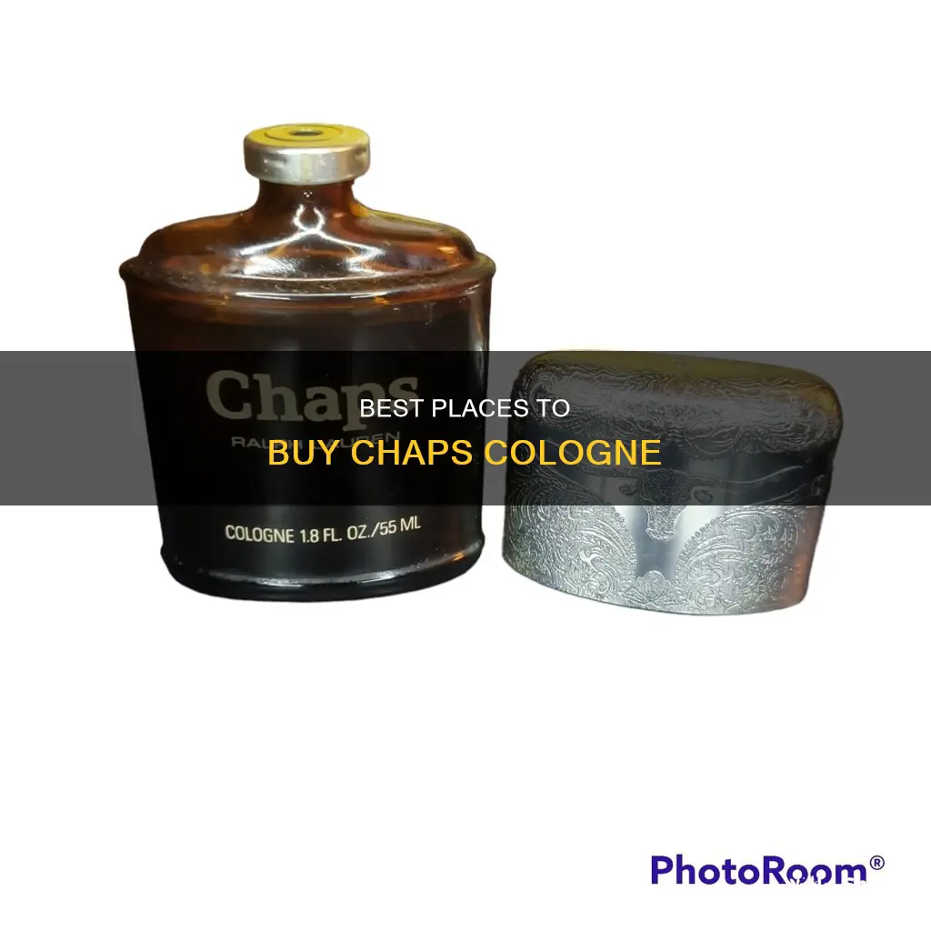 where to buy chaps cologne