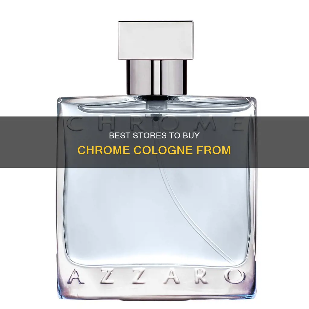 where to buy chrome cologne