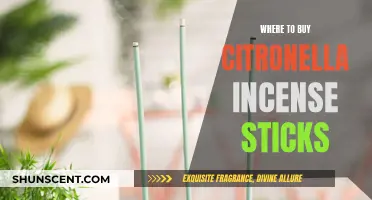 Best Places to Buy Citronella Incense Sticks