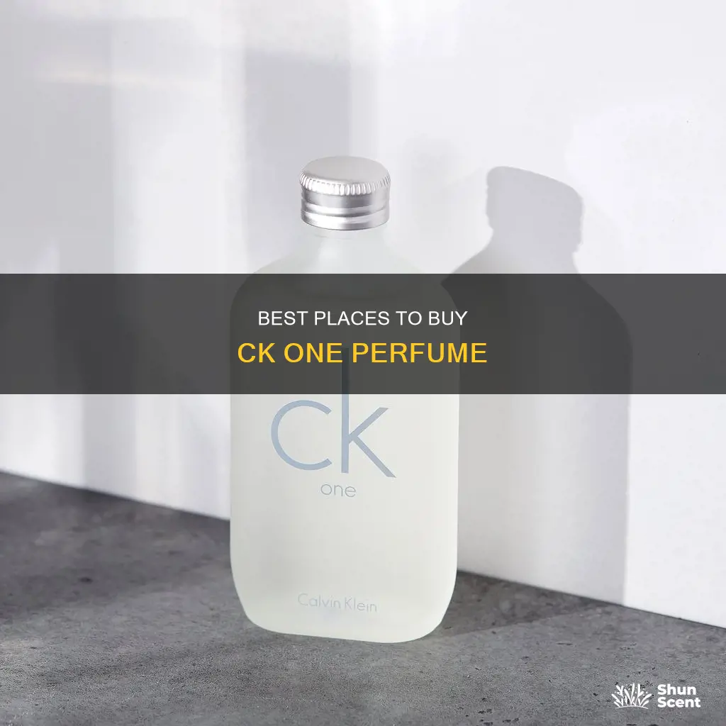 where to buy ck one perfume