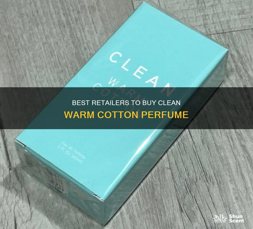 where to buy clean warm cotton perfume