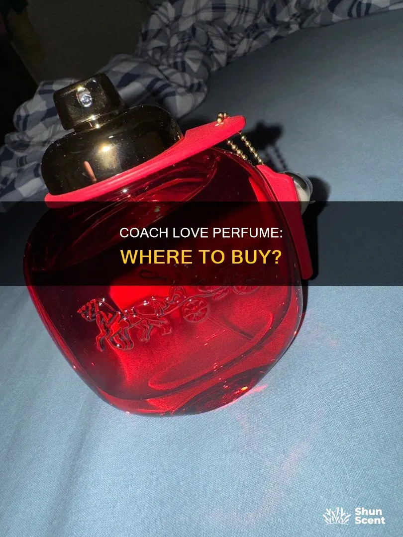 where to buy coach love perfume
