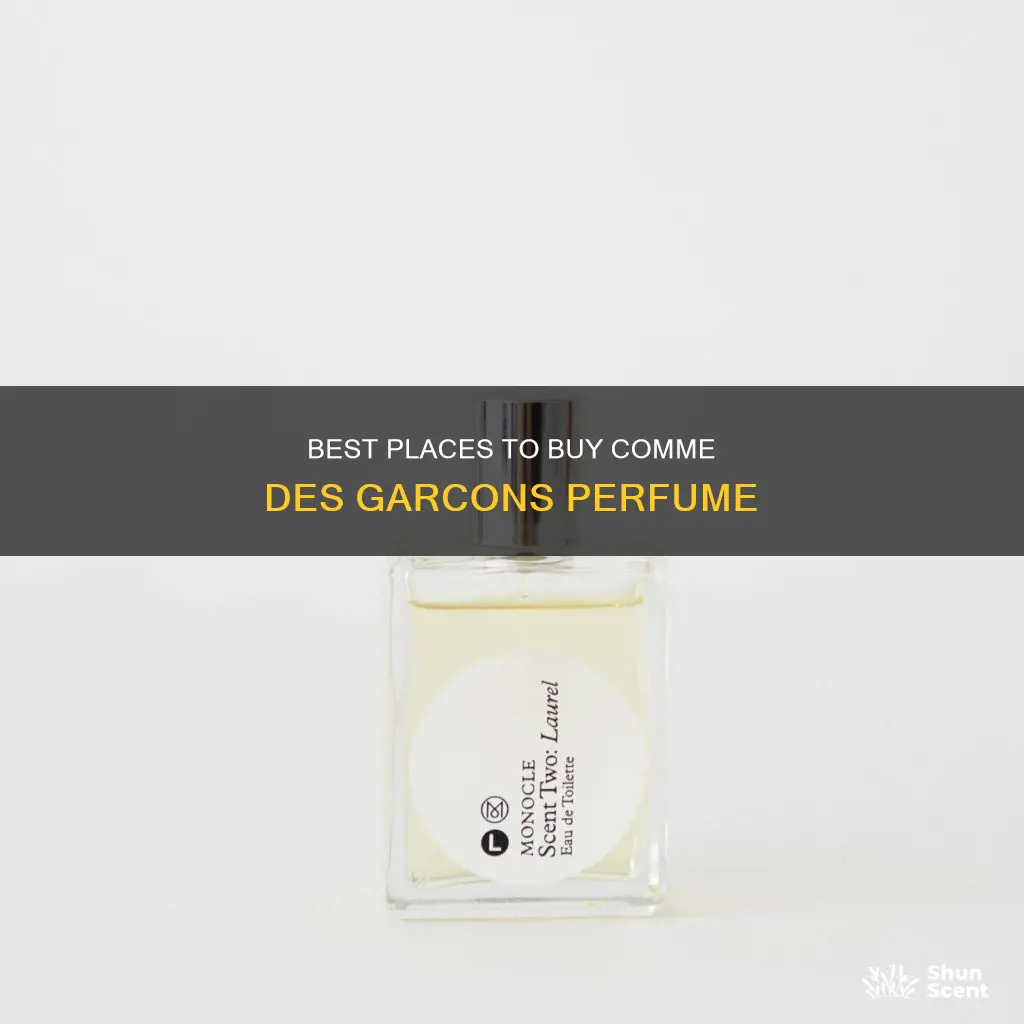 where to buy comme des garcons perfume