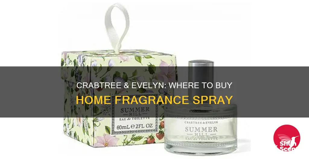 where to buy crabtree and evelyn home fragrance spray