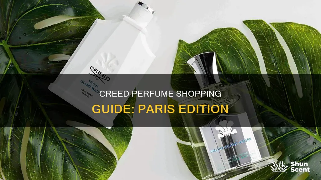 where to buy creed perfume in paris