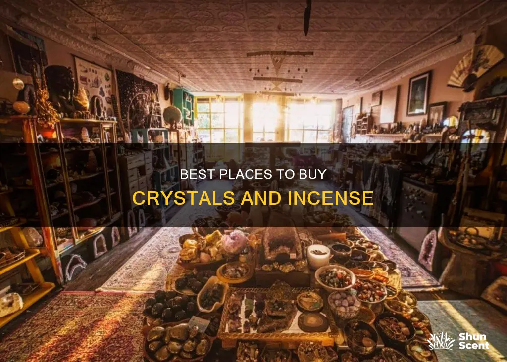 where to buy crystals and incense