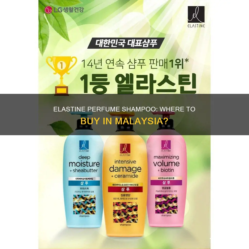 where to buy elastine perfume shampoo in malaysia
