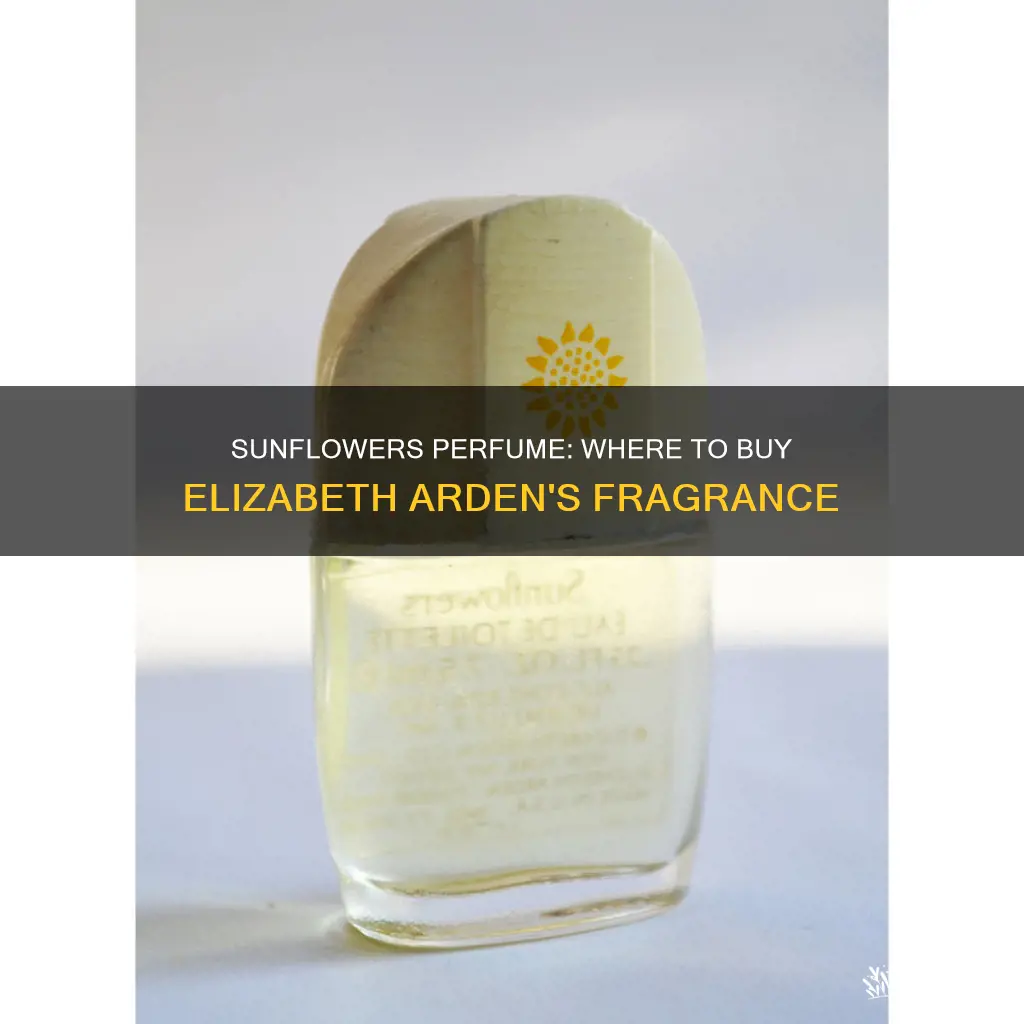 where to buy elizabeth arden sunflowers perfume