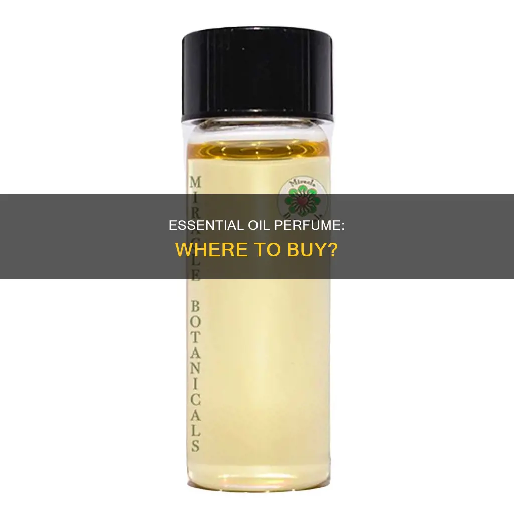where to buy essential oil perfume