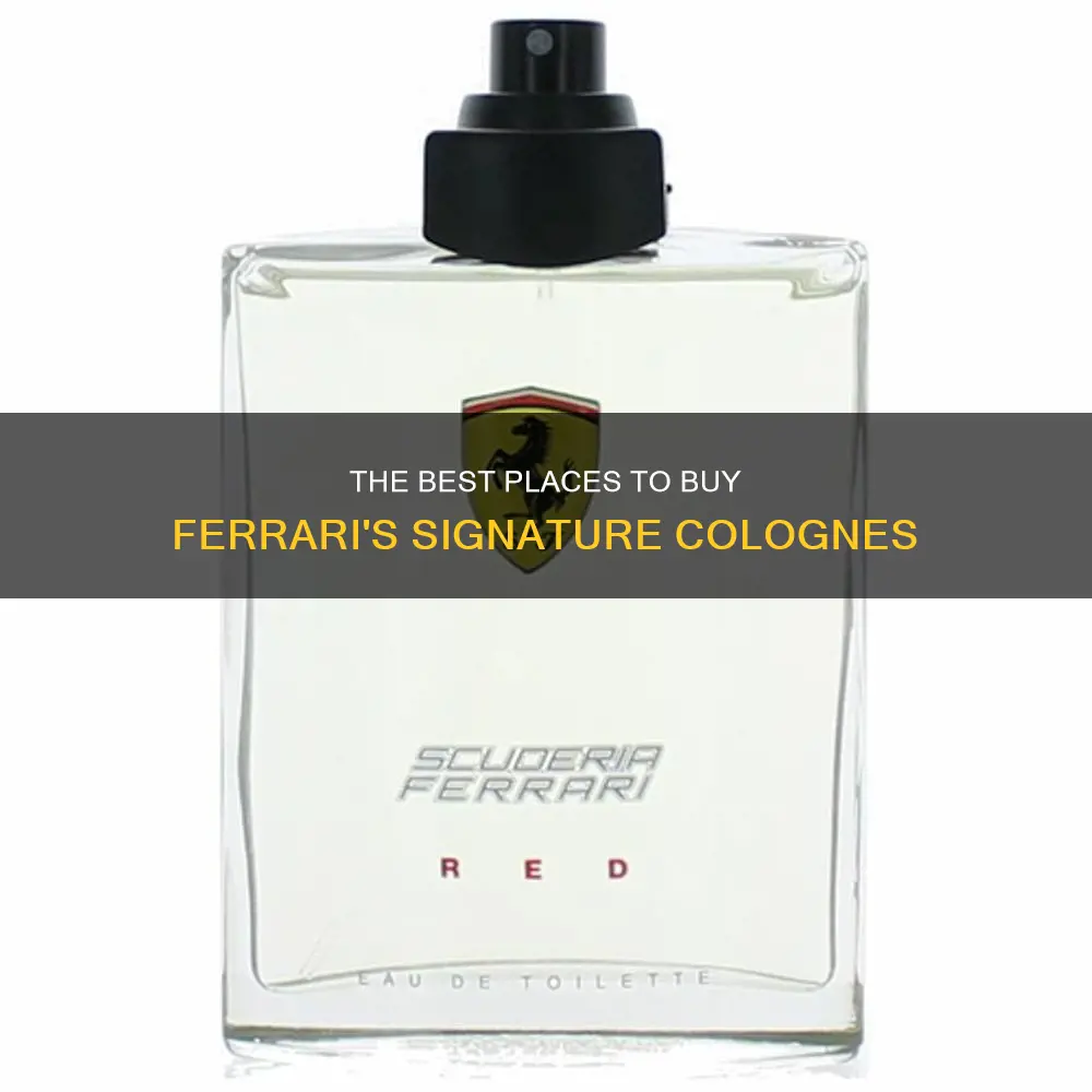 where to buy ferrari cologne