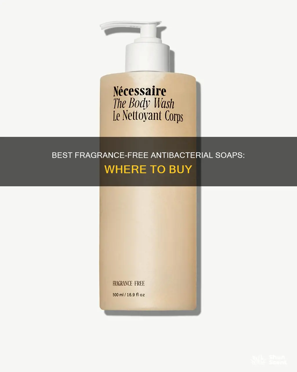 where to buy fragrance free antibacterial soap