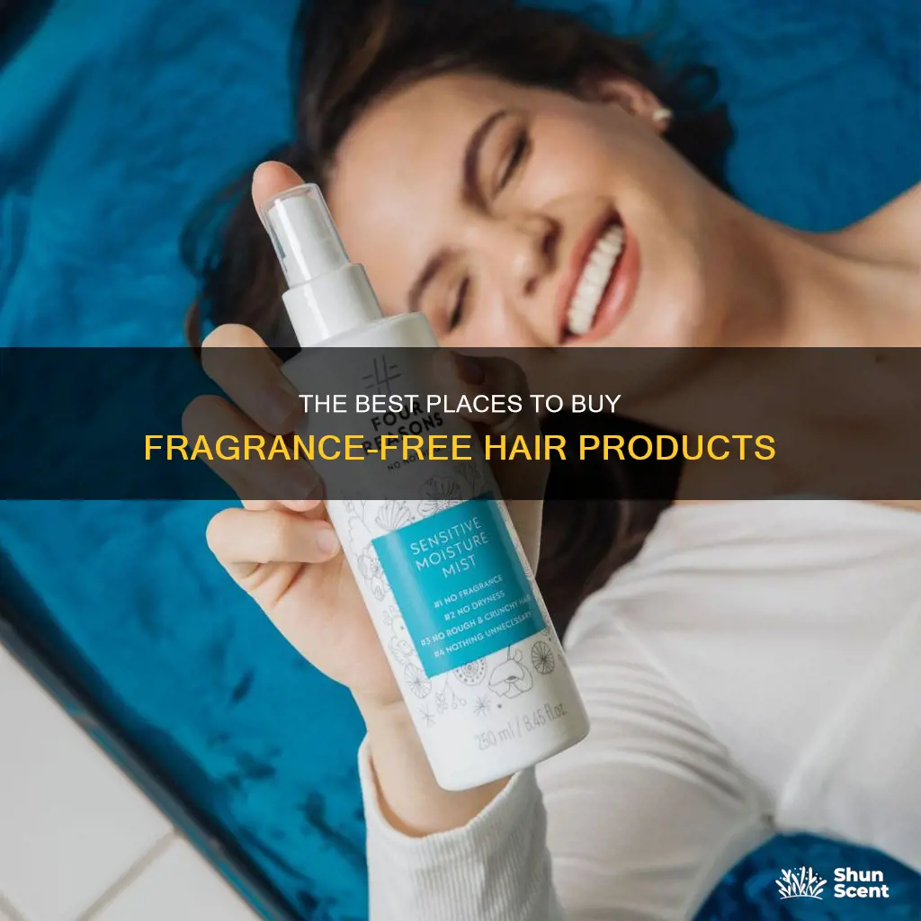 where to buy fragrance free hair products