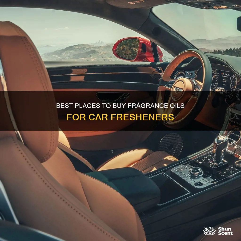 where to buy fragrance oils for car freshies