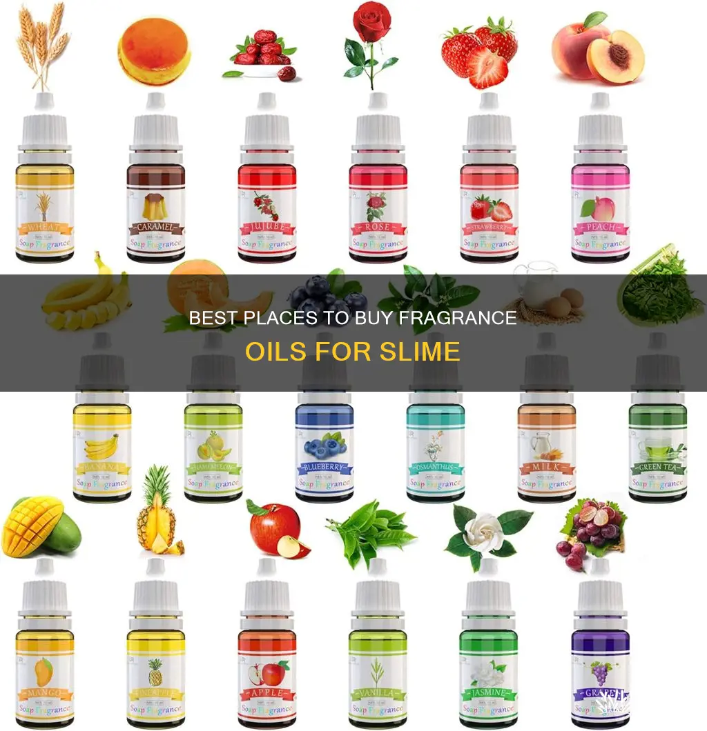where to buy fragrance oils for slime