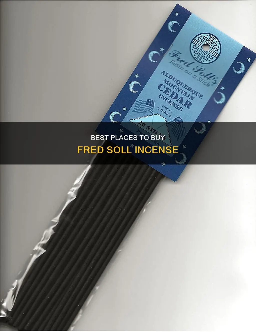 where to buy fred soll incense