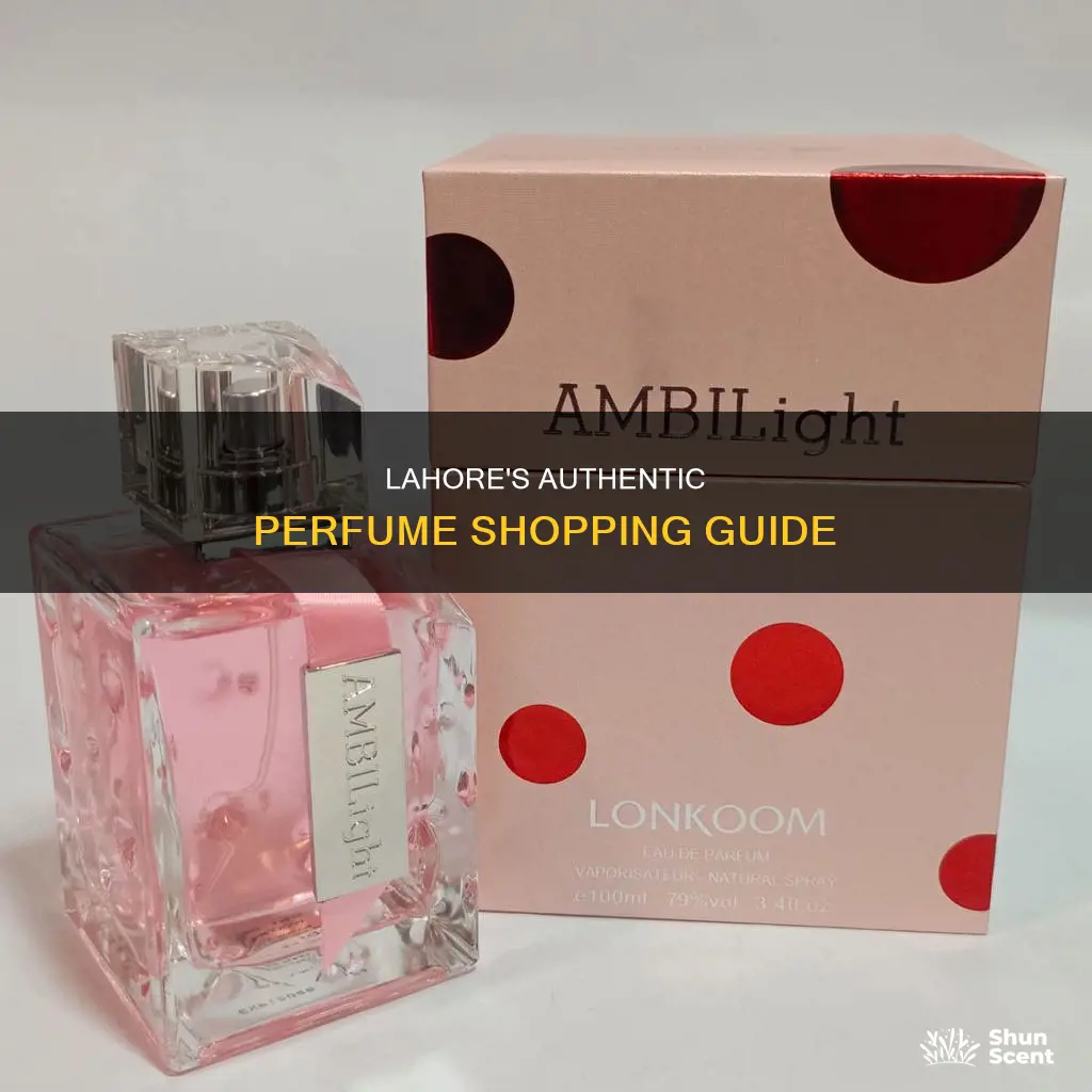 where to buy genuine perfumes in lahore