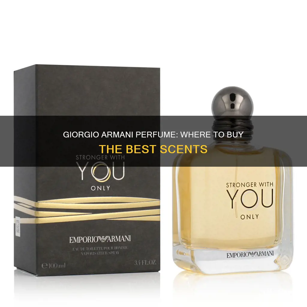 where to buy giorgio armani perfume