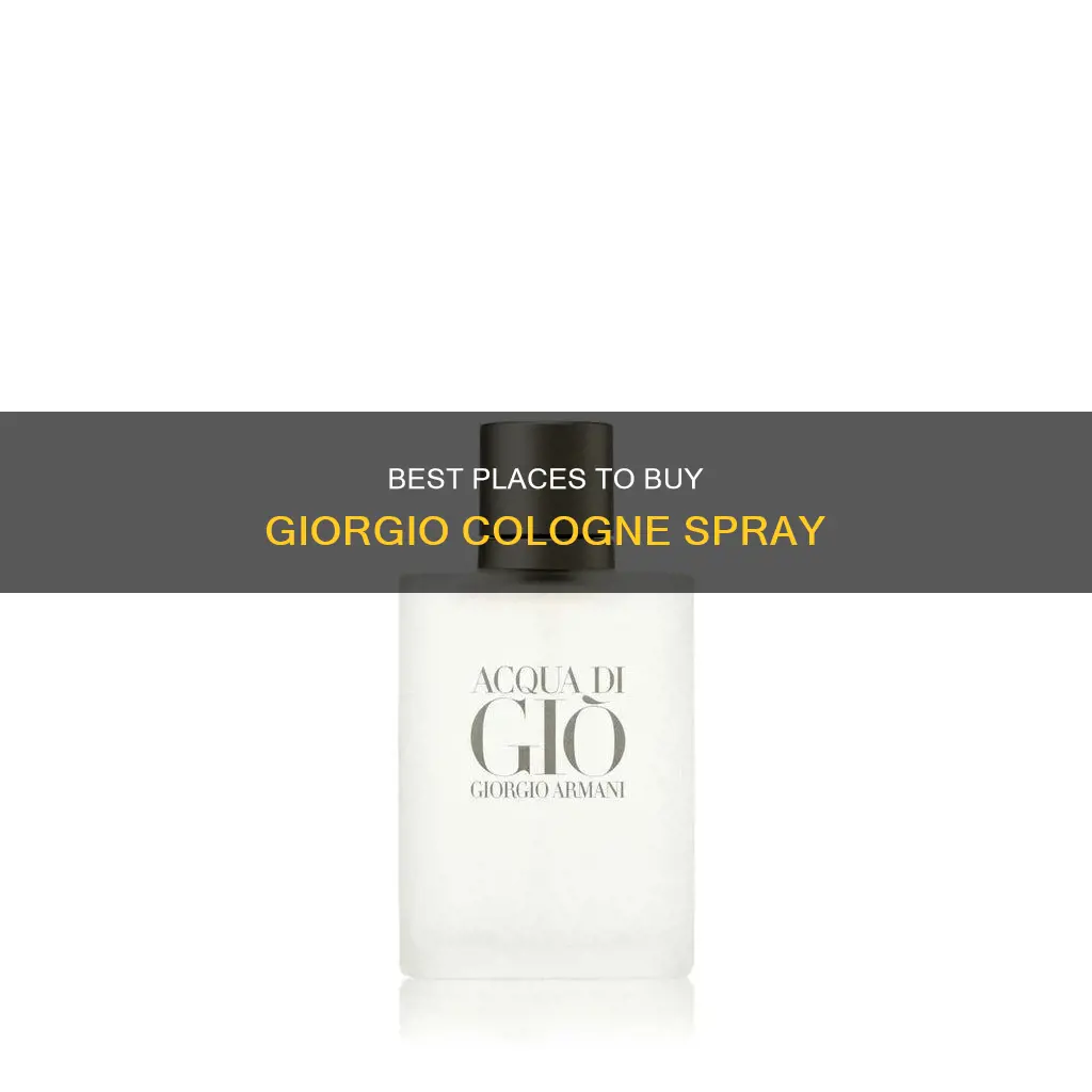 where to buy giorgio cologne spray