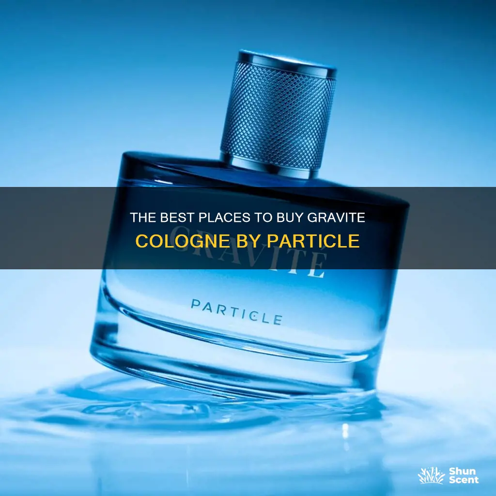 where to buy gravite cologne by particle