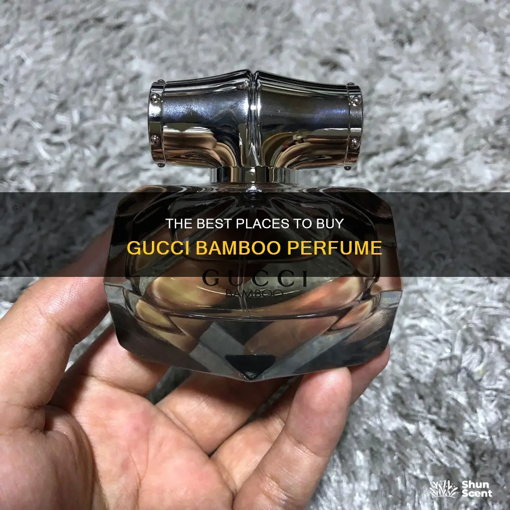 where to buy gucci bamboo perfume