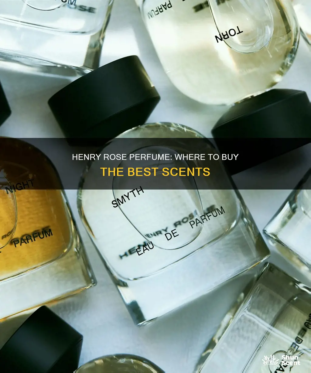where to buy henry rose perfume