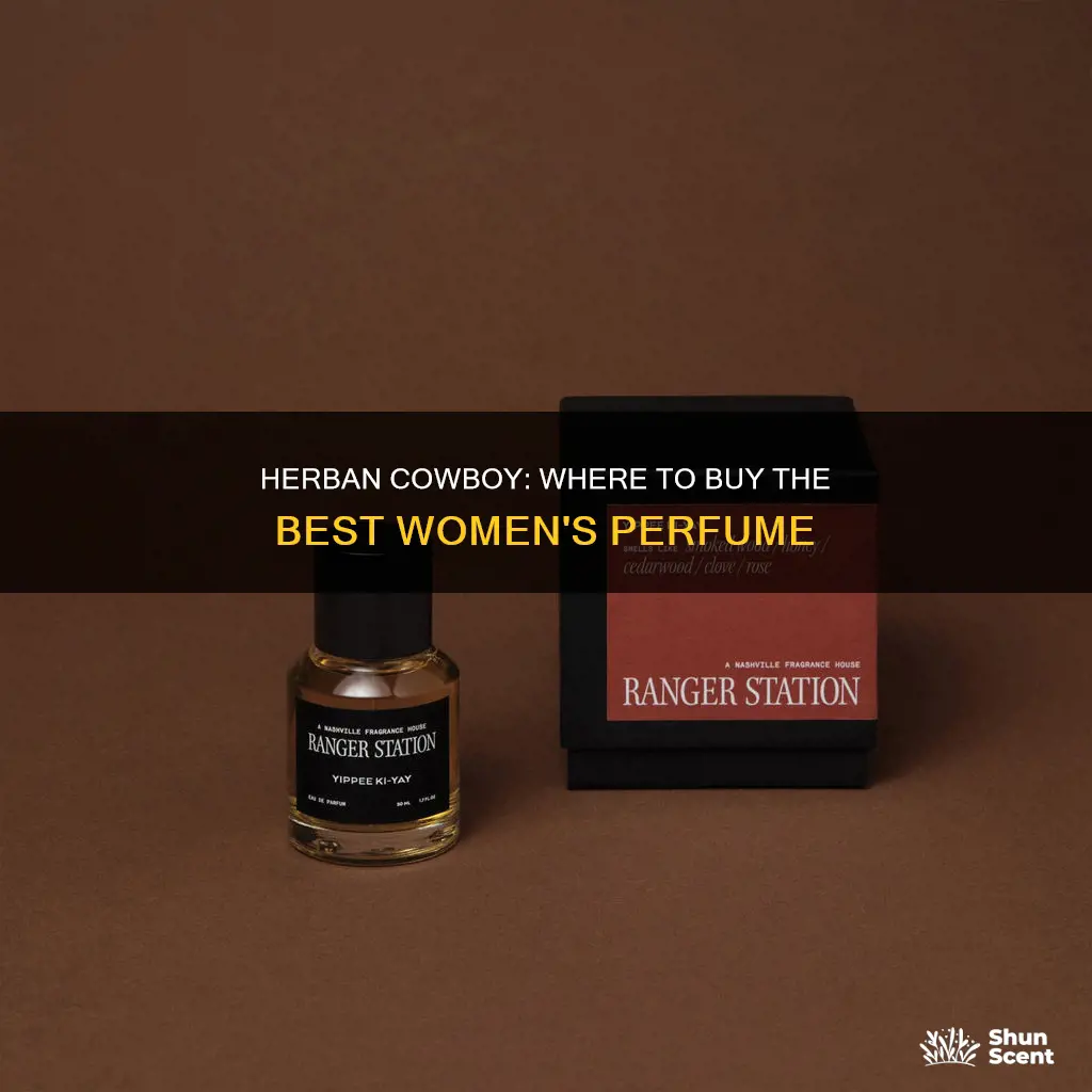 where to buy herban cowboy womens perfume