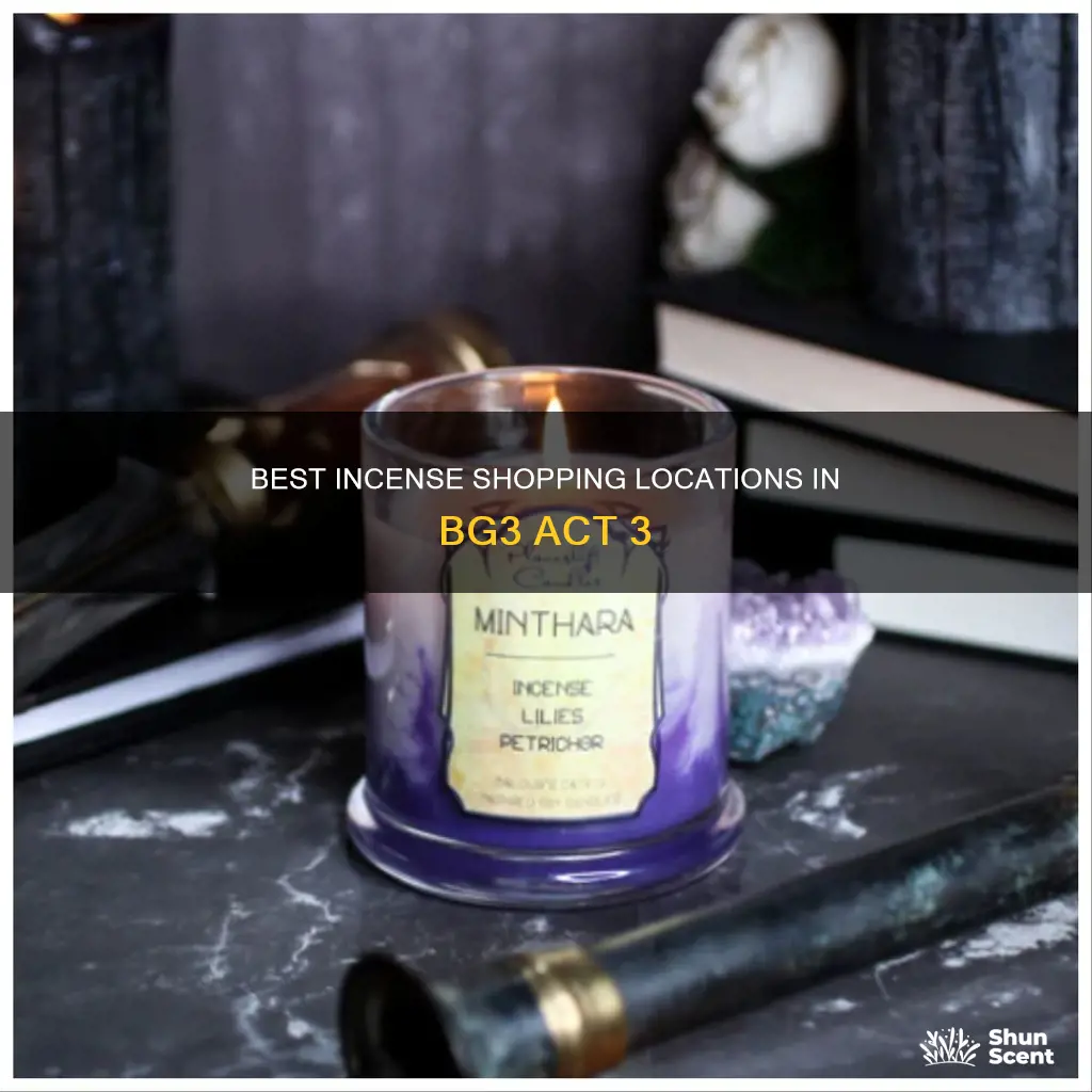 where to buy incense bg3 act 3