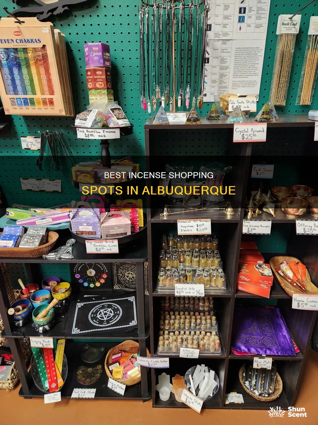 where to buy incense in albuquerque