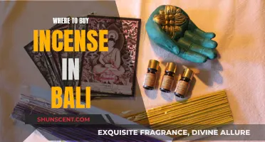 Best Incense Shopping Spots in Bali