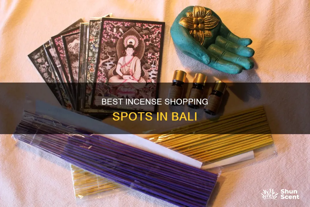 where to buy incense in bali