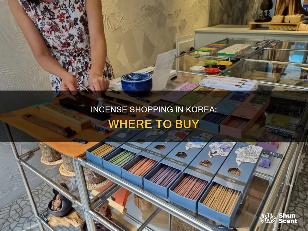 where to buy incense in korea