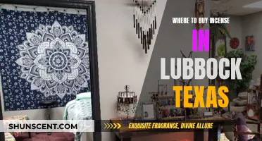 Best Incense Shopping Spots in Lubbock, Texas