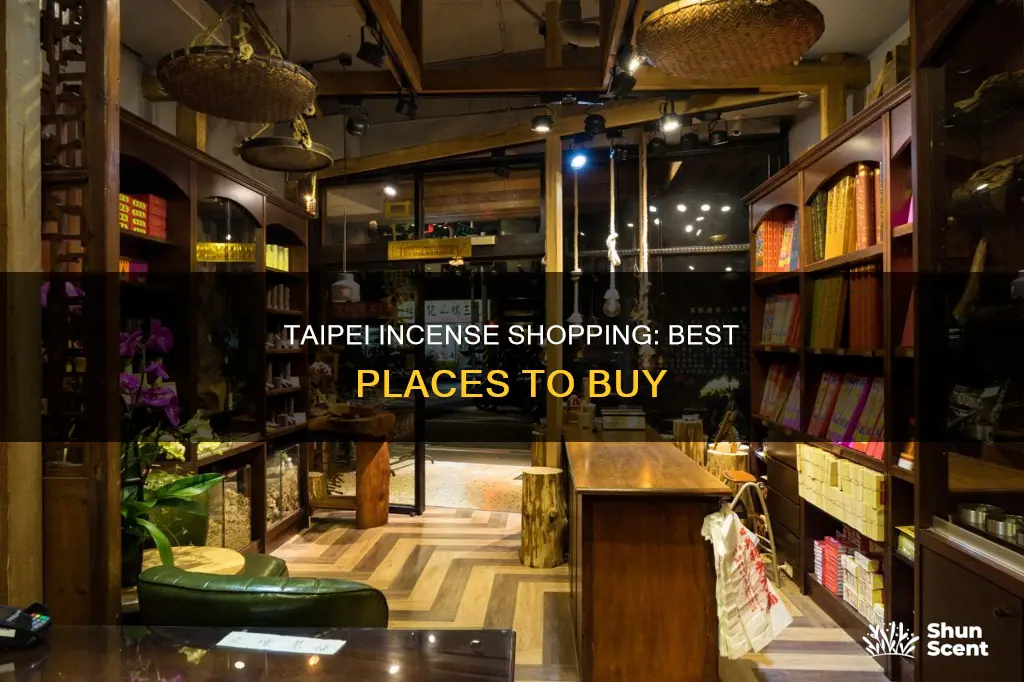 where to buy incense in taipei