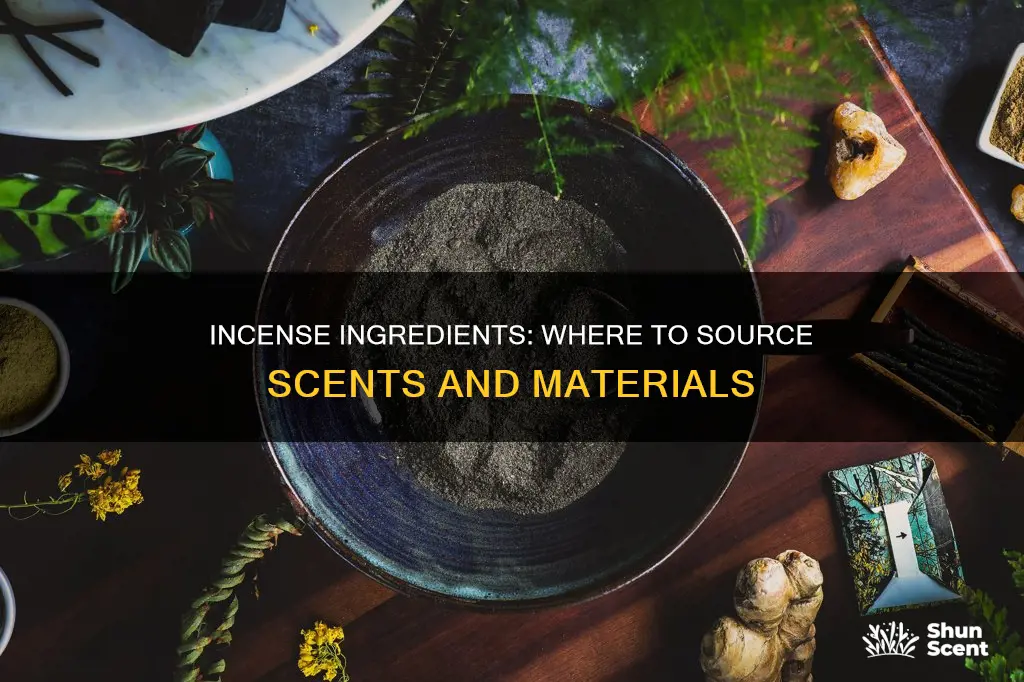 where to buy incense ingredients