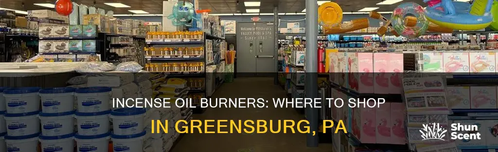 where to buy incense oil burner pipe near greensburg pa
