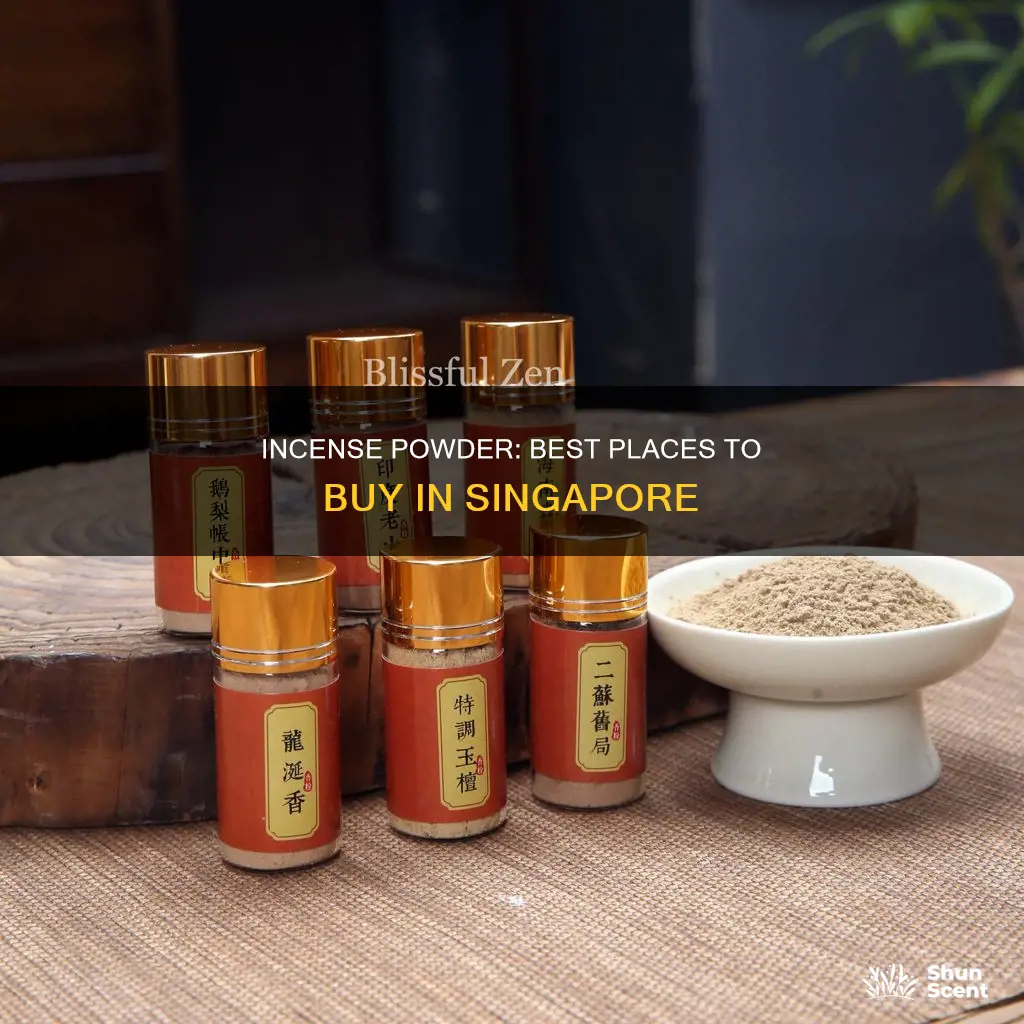 where to buy incense powder in singapore