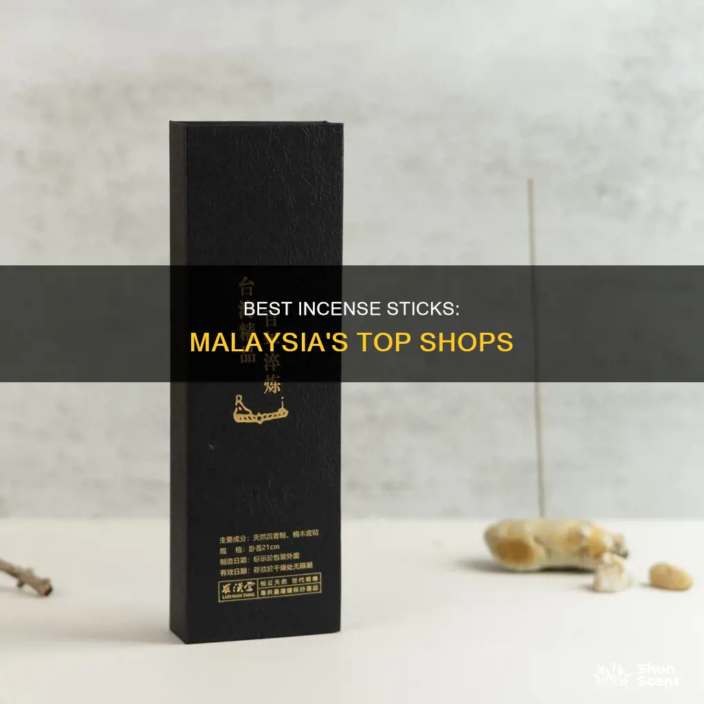 where to buy incense sticks in malaysia